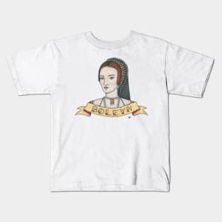 Anne Boleyn Kids T-Shirt